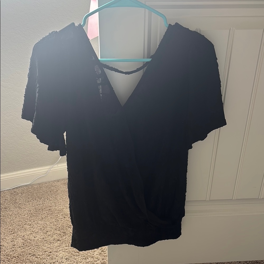 Elegant Black Women's Top